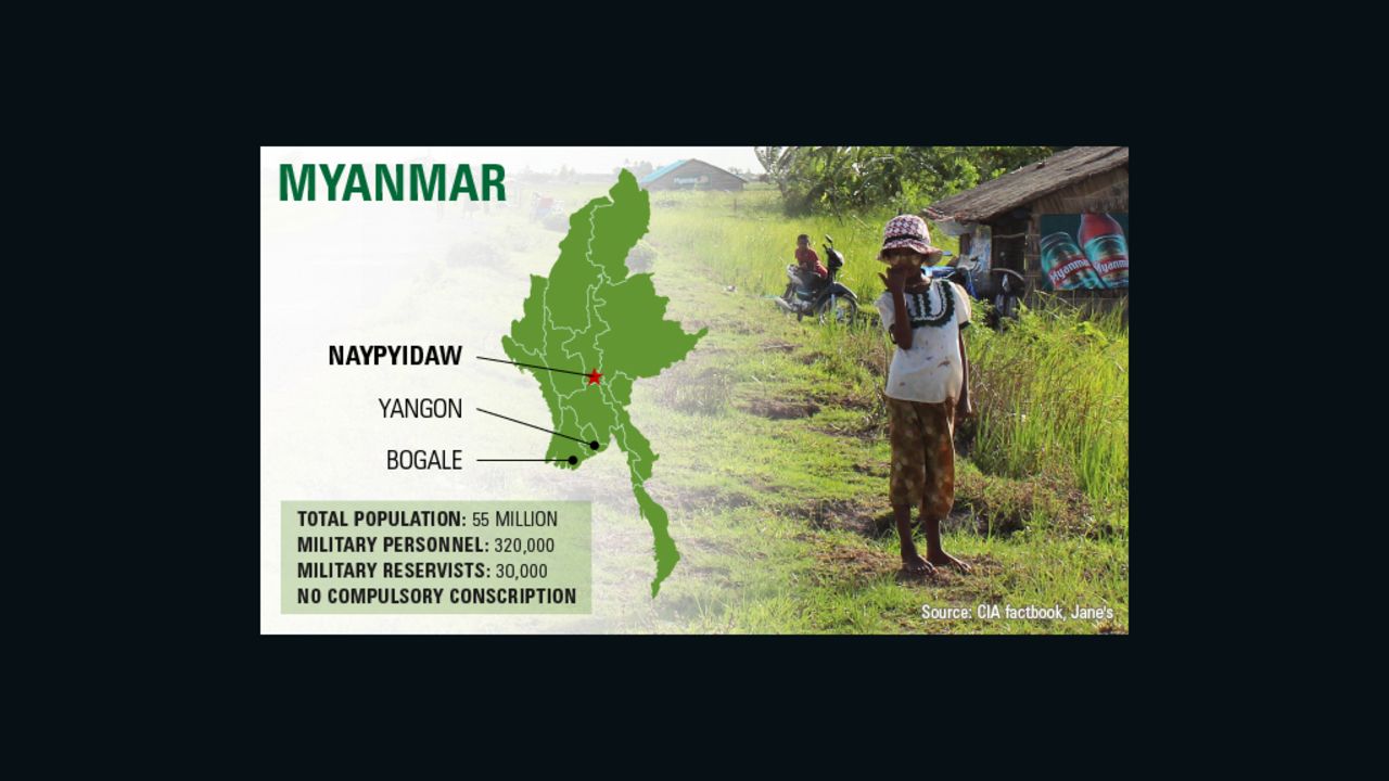 Myanmar map