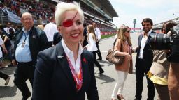 Former Formula One test driver Maria de Villota pictured ahead of the 2013 Spanish Grand Prix.