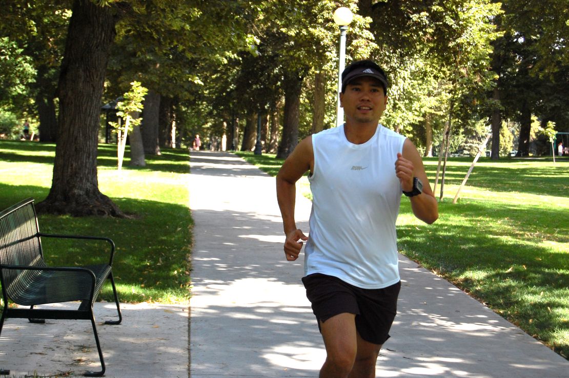 Carlos recently completed a 20-mile run while training for his next marathon. 