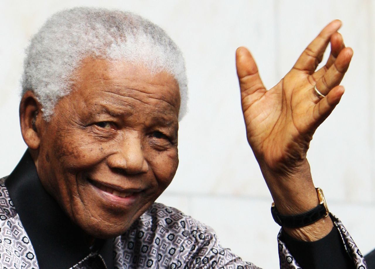 Nelson Mandela, the anti-apartheid campaigner, served as the first black President of South Africa between 1994 to 1999. He was awarded an honorary Ibrahim Prize in 2007.