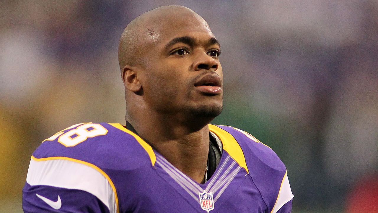 Adrian Peterson was the NFL's MVP in 2012.