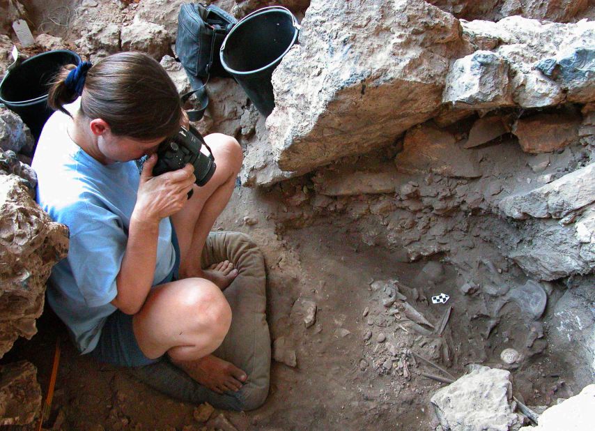 In 2008, archeologists from the Hebrew University of Jerusalem discovered a 12,000 year old grave of a witch, or female shaman, in northern Israel. She was buried with fifty tortoises, a human foot, a leopard pelvis, the wing tip of an eagle, a cow's tail, and other possible talismans. 