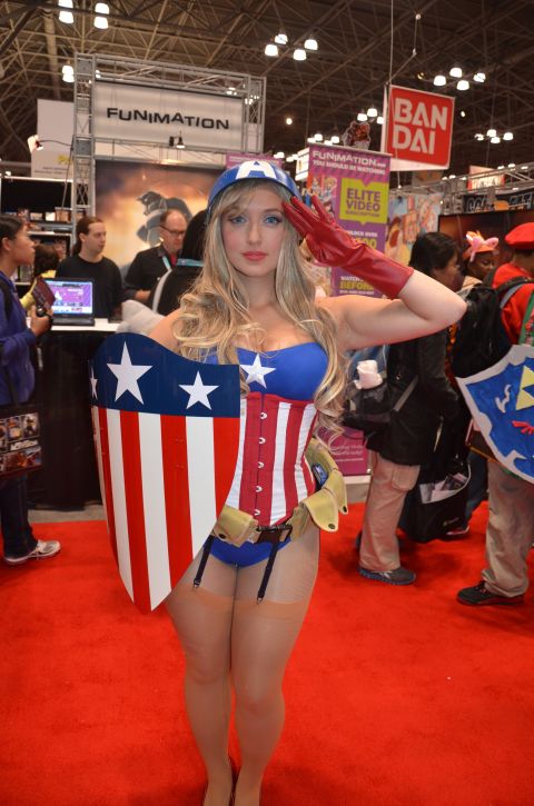 Captain America has grown in popularity with cosplayers since his 2011 movie, and<a href="http://ireport.cnn.com/docs/DOC-1047486"> female interpretations</a> of "Cap" are no exception to that.