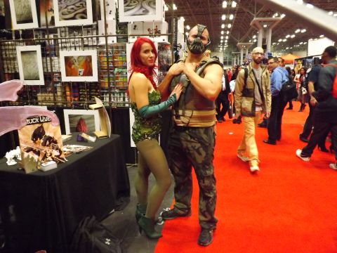 Two of Batman's archenemies, <a href="http://ireport.cnn.com/docs/DOC-1047657">Poison Ivy and Bane</a>.