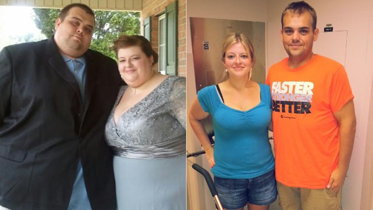 In February 2012, Justin and Lauren Shelton began a 19-month journey to take control of their health. The couple <a href="http://www.cnn.com/2013/10/14/health/weight-loss-sheltons/index.html">lost a combined 538 pounds</a> by overhauling their diets and hitting the gym. 