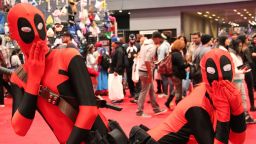 Deadpool Duo at New York's Comic Con