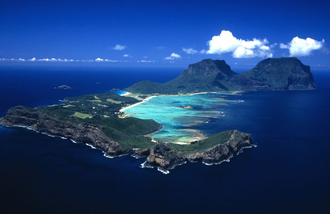 Lord Howe Island has the world's southernmost barrier coral reef.