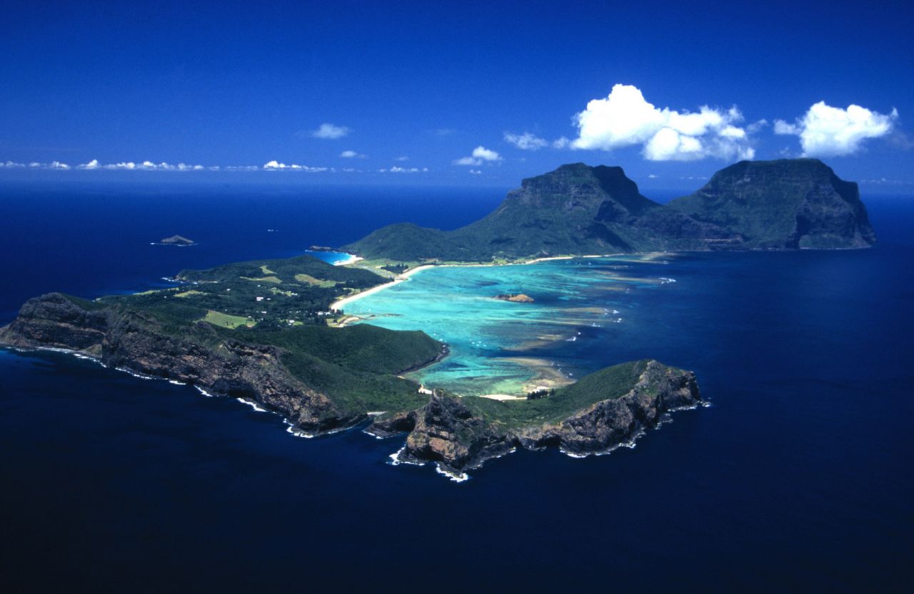 The Great Barrier Reef isn't Australia's only diving draw. The coral reefs at Lord Howe Island are the southernmost on the planet and teem with more than 90 species of coral and 500 species of fish. 