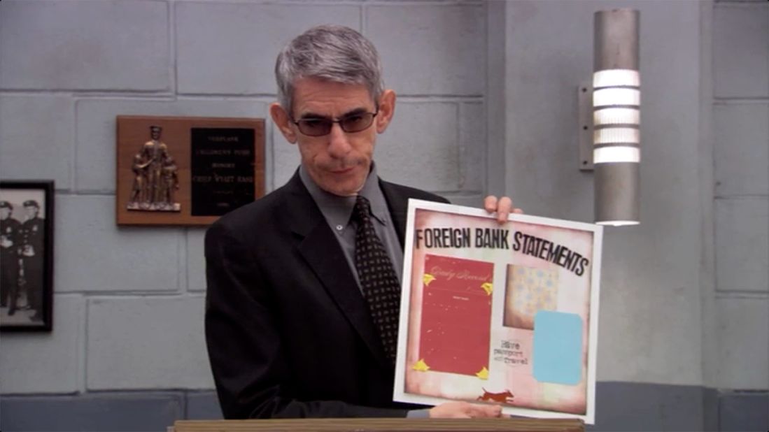 "Arrested Development" gets a visit from Munch in 2006 on an episode called "Exit Strategy." This time, he played<em> Professor</em> Munch, who taught a scrapbooking class as a cover to get information out of Tobias (David Cross).