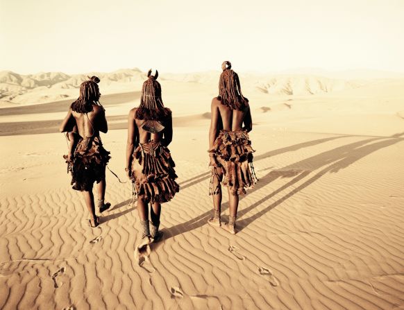 Nelson said the most pleasant trip was visiting the Namibian Himba. "The aesthetic of their body, of their dress, of their dance and of their movement I find extraordinary and very few of us will ever look as beautiful as them," he says. 