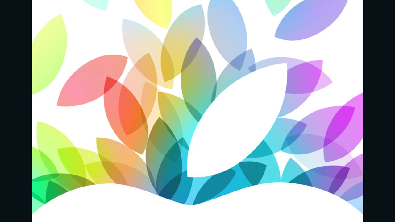 Apple included this image with its invitation to a company press event October 22 in San Francisco.
