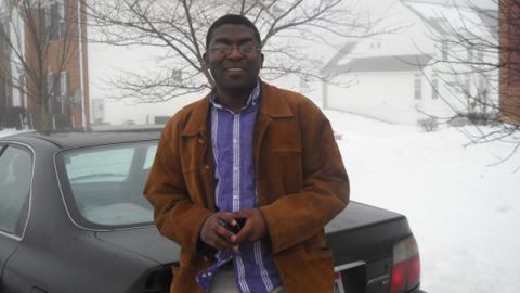 After being awarded a scholarship, Otieno earned a Masters degree in communications and development at Ohio University. "Getting the scholarship was life-changing for me," he recalls.