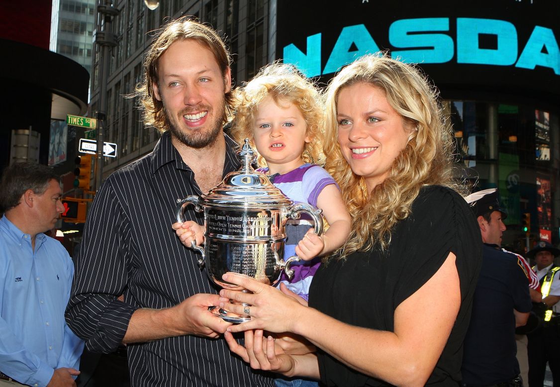 Now retired, Clijsters is happily married to former American basketball player Brian Lynch, with whom she has two children.