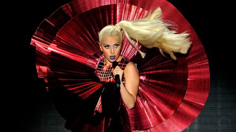 Lady Gaga is down a bit from her peak of peak of $90 million in 2011, but $33 million in 2014 isn't so bad. 