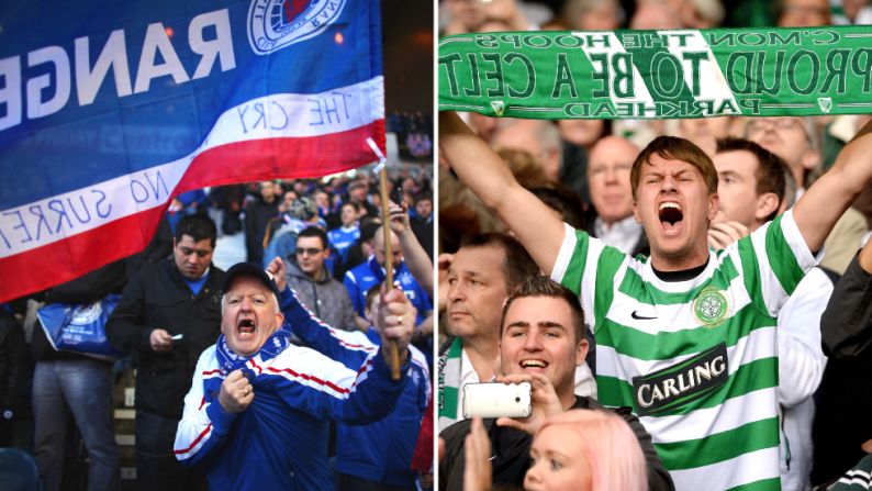 Glasgow's notorious Old Firm derby between Celtic and Rangers dates to 1888, fueled by generations of enough sectarian animosity and occasional bloodshed to recently usher in campaigns promoting some semblance of basic decency. The fact the teams no longer play in the same division doesn't seem to deter the fans from their partisan-ship. 