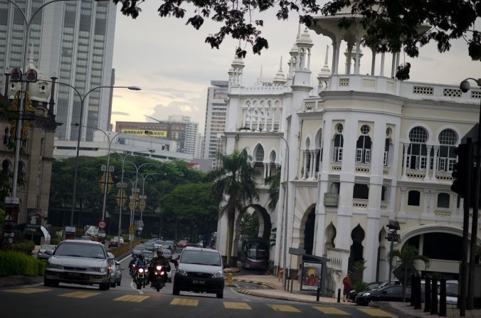 Constructed way back in 1910, Kuala Lumpur Railway Station stands out thanks to its spectacular architectural style, which fuses a combination of Indian, Arabic and Western techniques. Although no longer the Malaysian capital's primary rail hub (a role now performed by the more modern Kuala Lumpur Sentral), commuter trains still regularly pass through the century-old station.