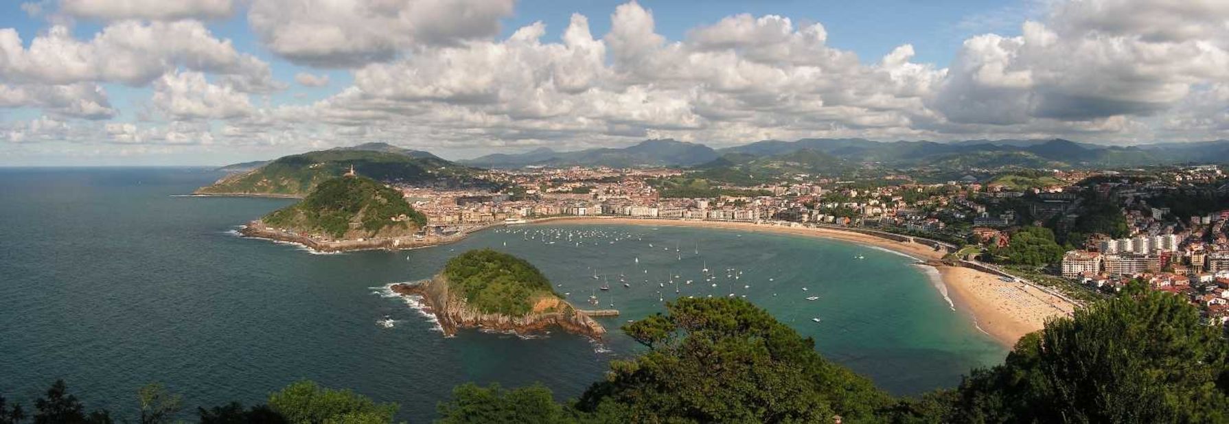 "Basque beauty" San Sebastián tied for fifth place. "All you need to do here is eat, eat and eat." 