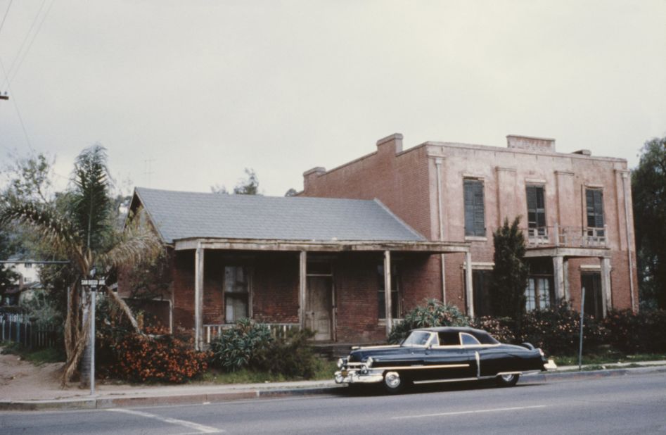 The Whaley House, located in San Diego, California, (shown here circa 1965) was designated the most haunted house in America by the television show "America's Most Haunted."