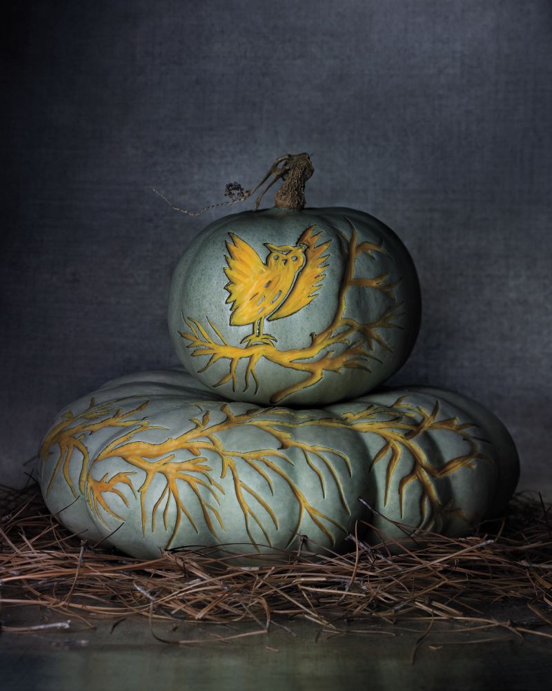 martha stewart carving pumpkins