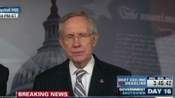 live Harry Reid weighs in after Senate vote on shutdown_00002527.jpg