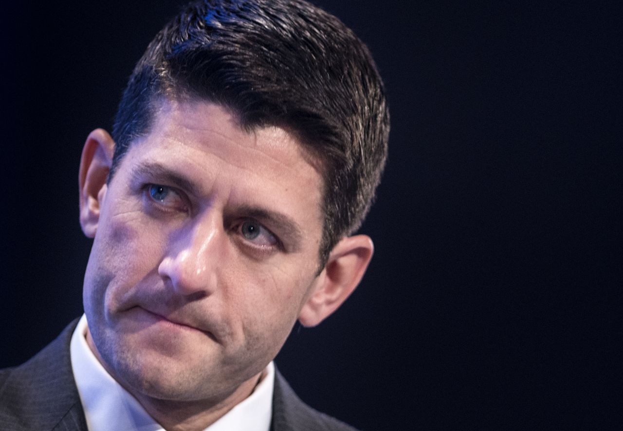 El republicano Paul Ryan, excandidato a la vicepresidencia de 2012 y el halcón de la disciplina presupuestaria fiscalmente conservadora, dice "mantengo mis opciones abiertas" para una posible postulación presidencial, pero no está enfocado en ello.