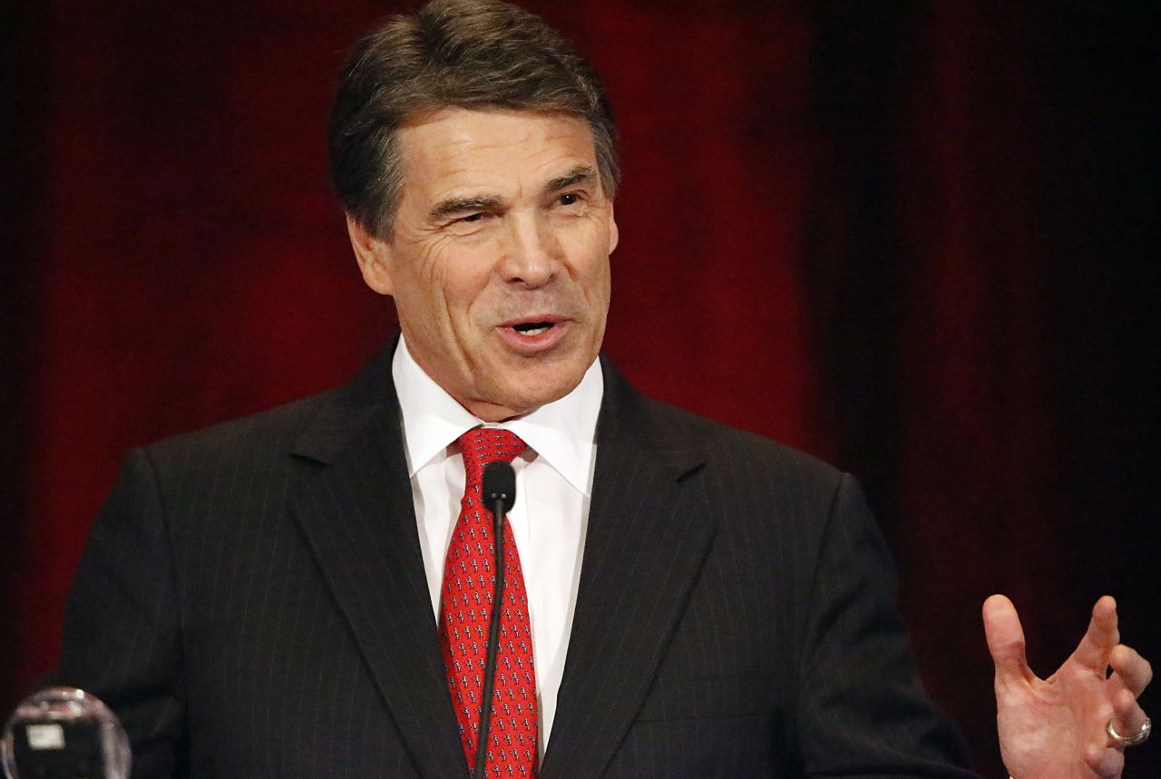 Republican Rick Perry, the former Texas governor, announced in 2013 that he would not be seeking re-election, leading to speculation that he might mount a second White House bid.