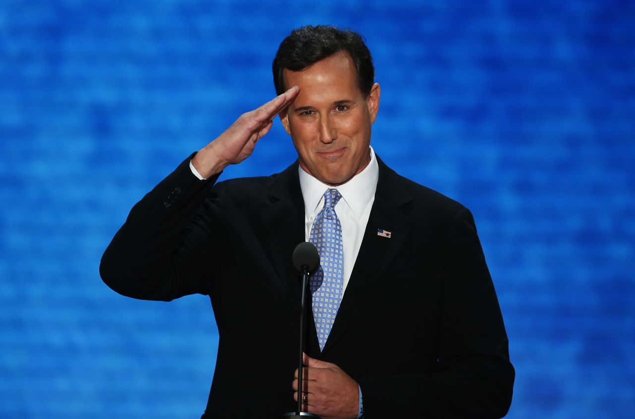 El exsenador de Pensilvania, Rick Santorum, un conservador social, le presentó a Mitt Romney su desafío más difícil en la pelea por la nominación la última vez y, recientemente, ha realizado viajes a los estados en donde hay votación anticipada, entre ellos, Iowa y Carolina del Sur.