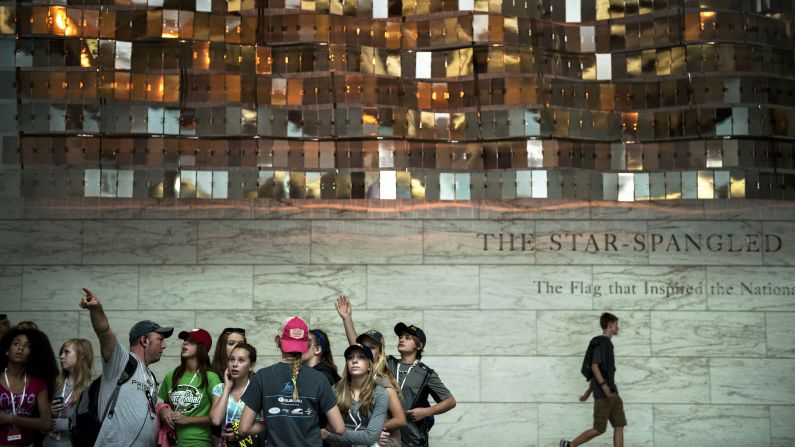 The Smithsonian Institution's National Museum of American History on the National Mall is back in business October 17.