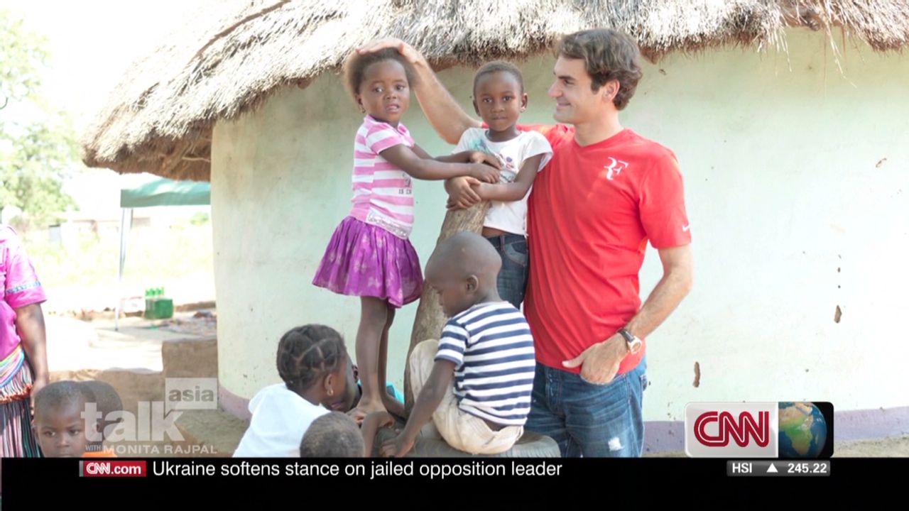 Roger Federer: A crusader for education