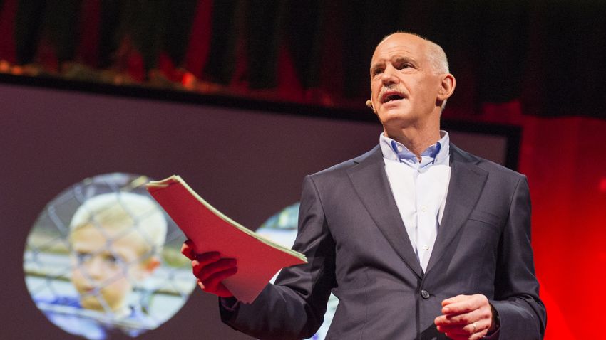 George Papandreou TED talk