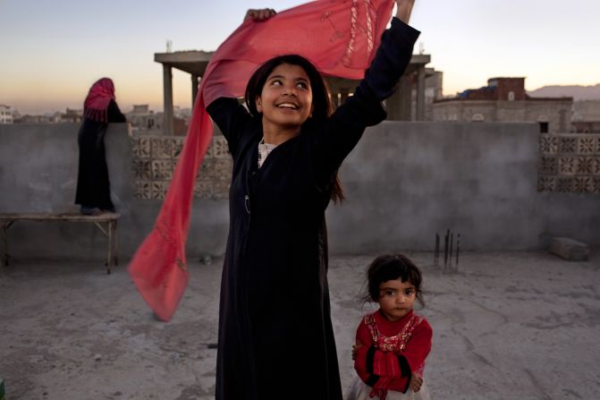 Stephanie Sinclair traveled to Yemen for an assignment on child brides. Here, she captures Nujood Ali and her younger sister, a few of years after 10-year-old Ali fled an abusive husband in his 30s.