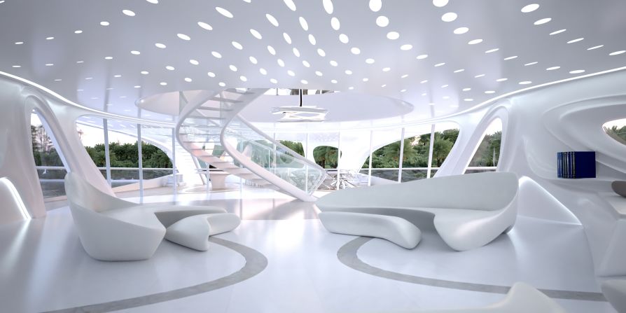 <strong>JAZZ, designed by Zaha Hadid</strong><br /><br />"The idea was that the frames could be like veins," explained Hadid. "I like this kind of project because every time you do them, you learn about some other type of parameters which you had not always considered.<br /><br />"Unfortunately, architecture, as much as we'd like it to float, it doesn't. That's one thing that's different -- architecture is tied to gravity."