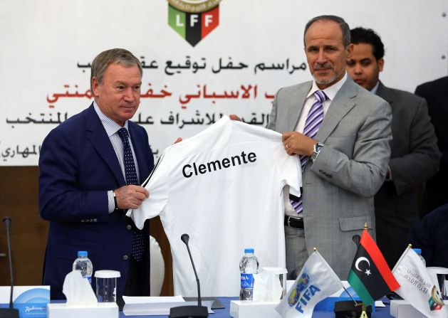 Former Spain coach Javier Clemente has been given the task of steering Libya to the 2015 Africa Cup of Nations in Morocco. The 63-year-old, who enjoyed six years in charge of the Spanish national team between 1992-98, replaced Abdelhafidh al-Rabich.