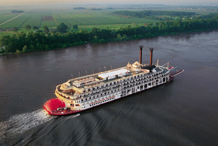 Journeys with the American Queen Steamboat Co. glide past scenic farmland across the United States. U.S. river cruising has been growing in popularity.
