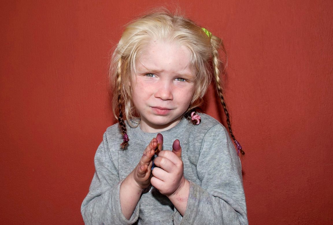 This young girl, reportedly named Maria, was taken in by authorities Thursday, October 17, after she was found in a Roma community near Farsala, Greece. A Roma couple was initially charged with abducting her and falsifying official documents, and the case has generated huge interest in Greece.