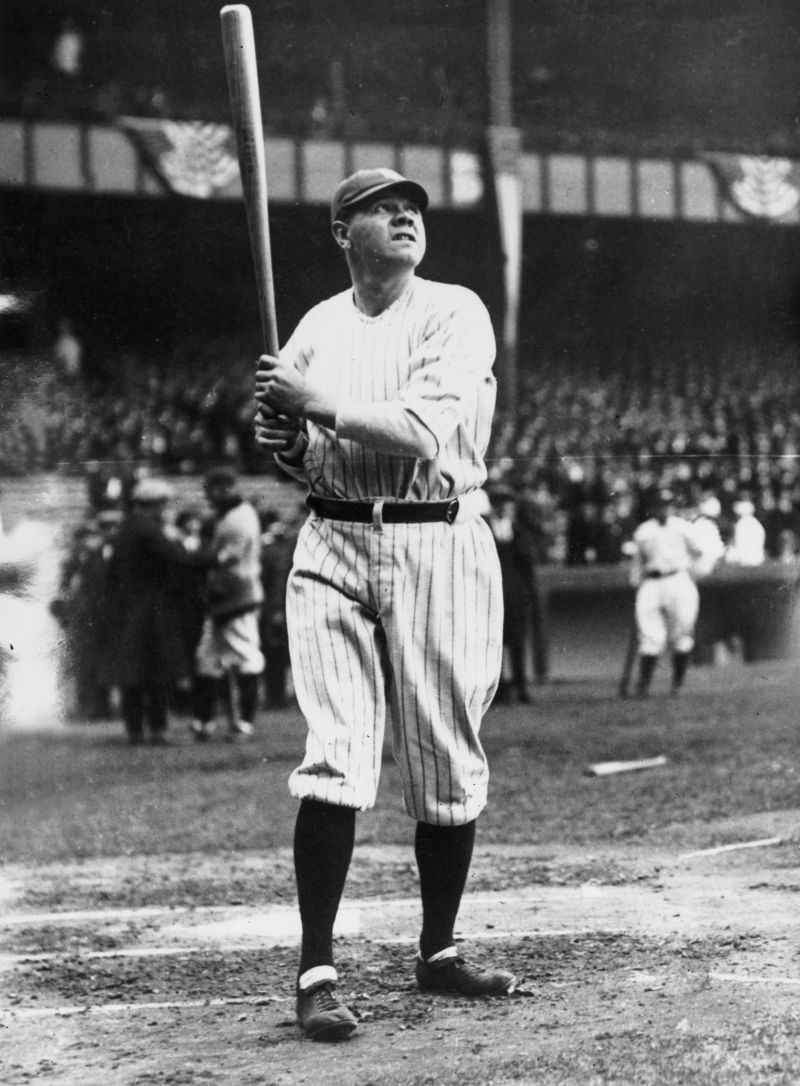 Babe ruth cheap under his cap