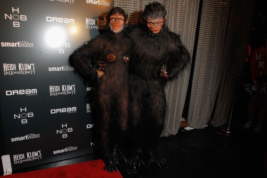 Heidi Klum and Seal's costumes for the supermodel's annual Halloween parties have become legendary. They're no longer together, but we consider this get-up one of their masterpieces.