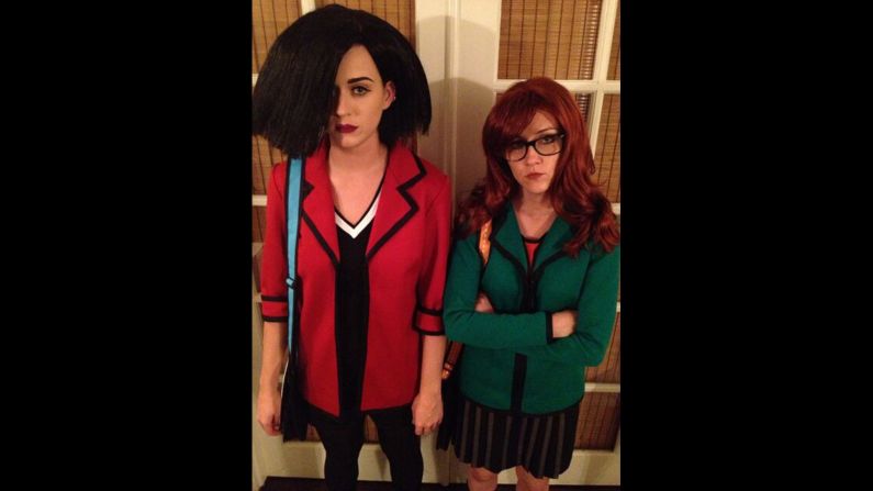 Katy Perry and her pal Shannon Woodward <a href="https://twitter.com/katyperry/status/263890302392209408" target="_blank" target="_blank">went as one of our favorite BFF pairs</a>, Daria Morgendorffer and Jane Lane, for Halloween in 2012.