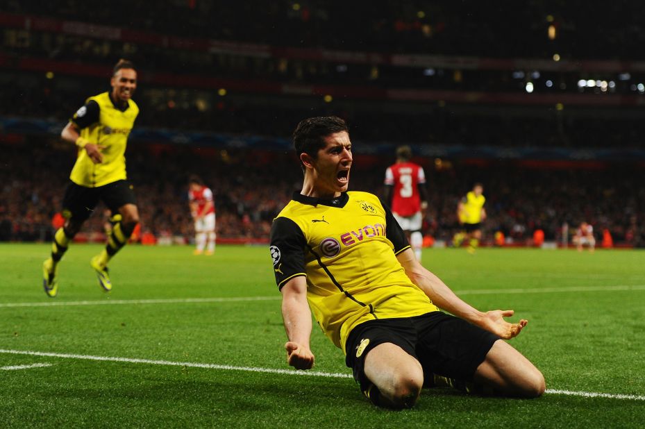 <strong>Robert Lewandowski </strong>(Borussia Dortmund & Poland) <br /><strong>CNN rating: </strong>Longshot <br />The Polish striker was the spearhead of a Dortmund team which won plenty of admirers during its run to the Champions League final. Lewandowski's four-goal demolition of Real Madrid in the semifinals was a display of ruthless finishing, but he looks set to miss out in 2013.