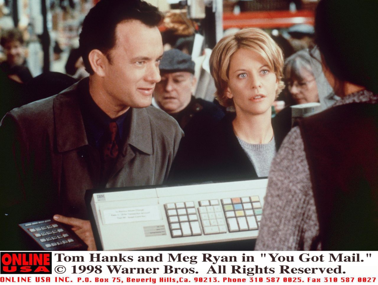 Ephron co-wrote "You've Got Mail," featuring Tom Hanks and Meg Ryan, with her sister Nora.