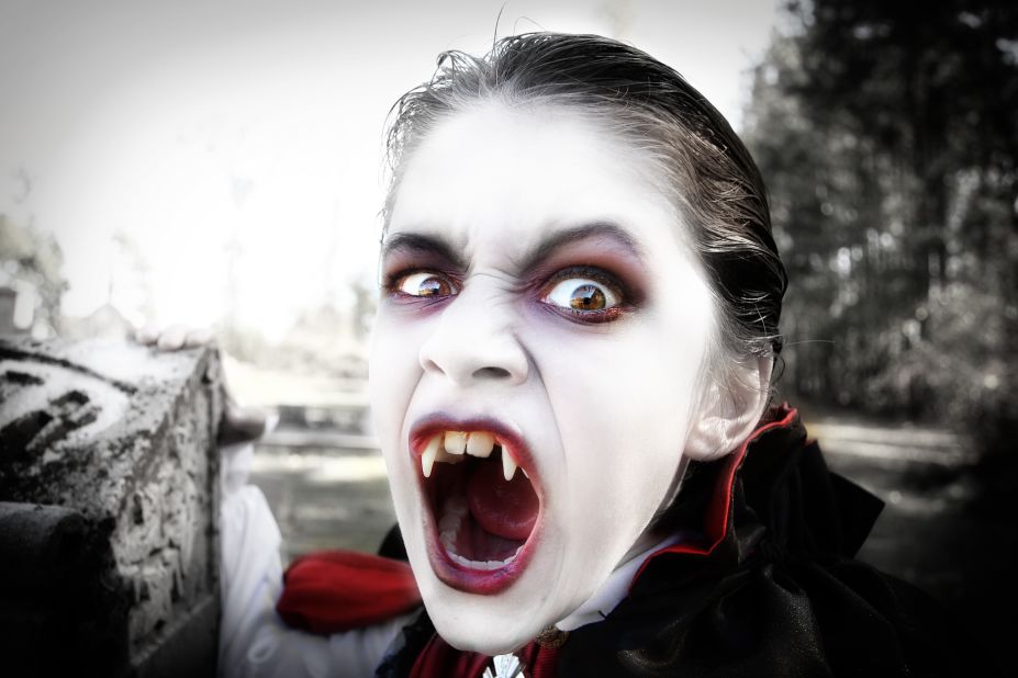 Dressing up as a vampire has become a family tradition for Ruhl Rausch and his mum Angelica, who has been taking photos of his antics for the past three years. "<a href="http://ireport.cnn.com/docs/DOC-1042074" target="_blank">Ruhl has a flair for the dramatic</a> and loves to get into character for the shoots, and with me being a semi-professional photographer he is certainly not camera shy," she said. 