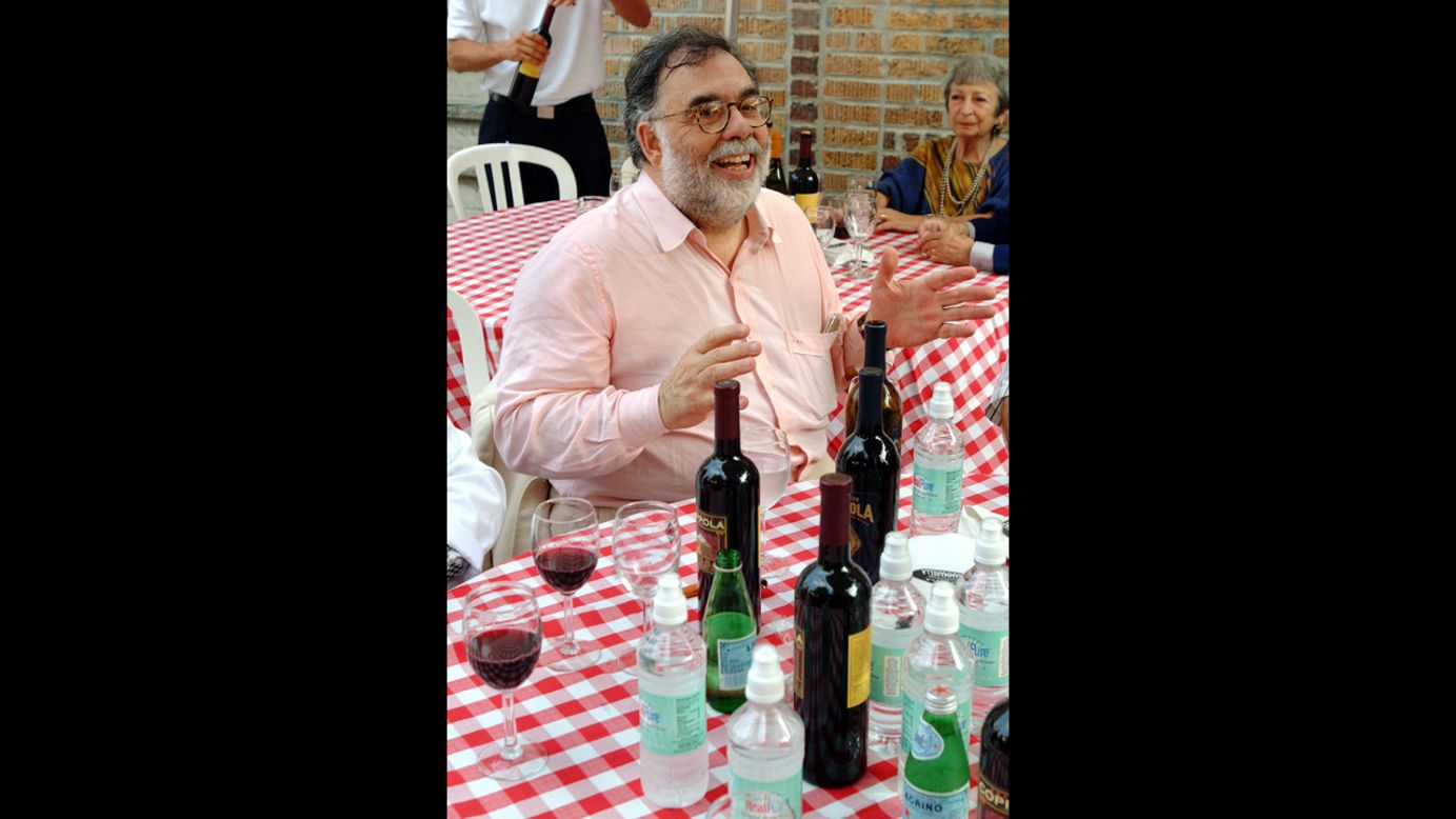 Director Francis Ford Coppola is also a winemaker. His <a href="http://www.franciscoppolawinery.com/" target="_blank" target="_blank">Francis Ford Coppola Winery</a> in Geyserville, California, has produced several highly rated vintages.