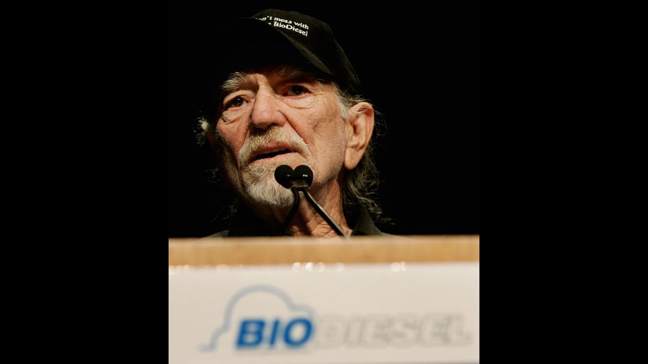 Willie Nelson<strong> </strong>is the founder of the brand <a href="http://biowillie.com/bw/" target="_blank" target="_blank">BioWillie Biodiesel</a>, a petroleum alternative made from vegetable oil and waste fats. It's been used to power the country star's tour bus.
