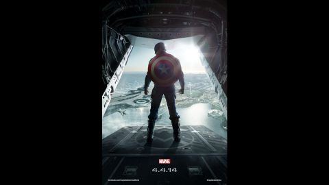 Chris Evans stars as the patriotic superhero in "Captain America: The Winter Soldier."