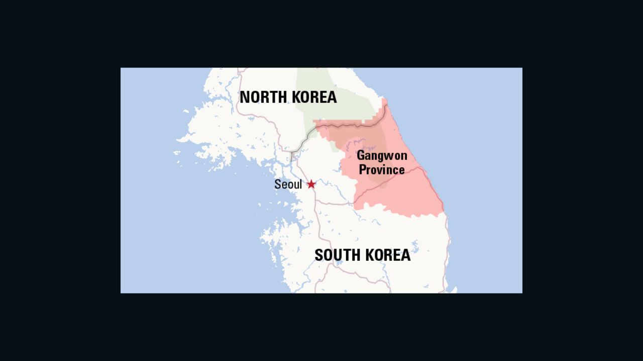 Gangwon Province has about a month and a half of beach season each summer.
