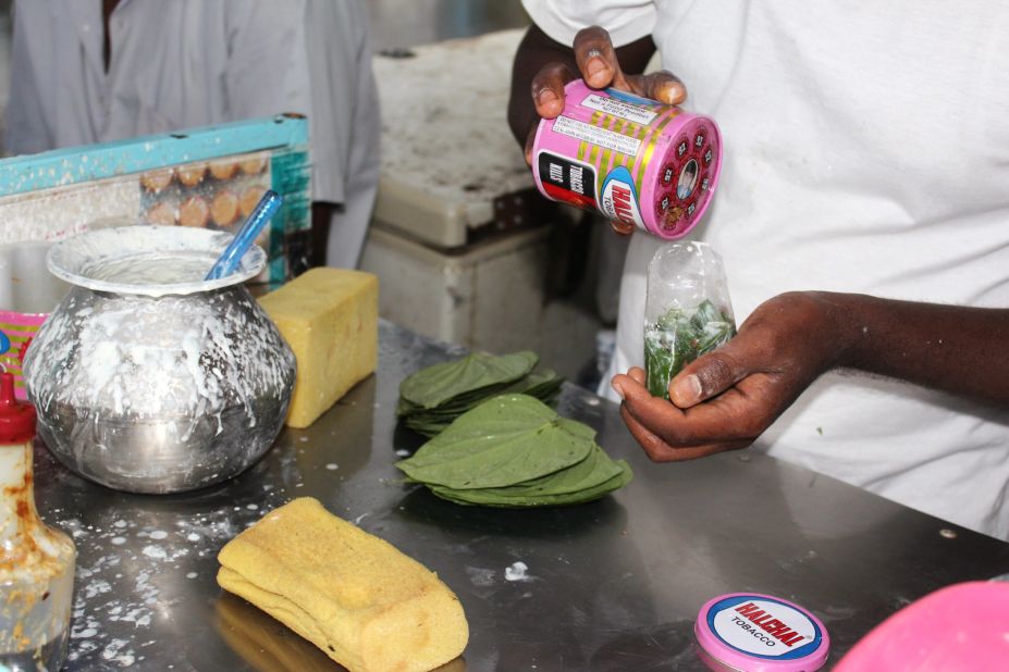 A bit more tobacco and perhaps an extra sprinkle of lime complete the process.