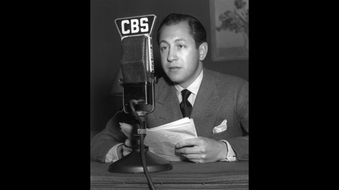 William S. Paley, shown here in 1937, founded CBS in 1927.