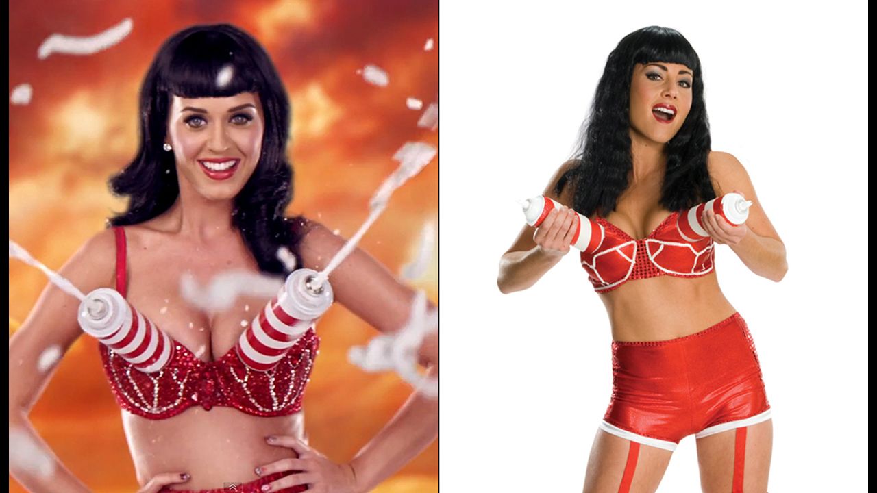 If you have the body for it, ladies (and possibly some gents) you could always adopt Katy Perry's California Gurl look.