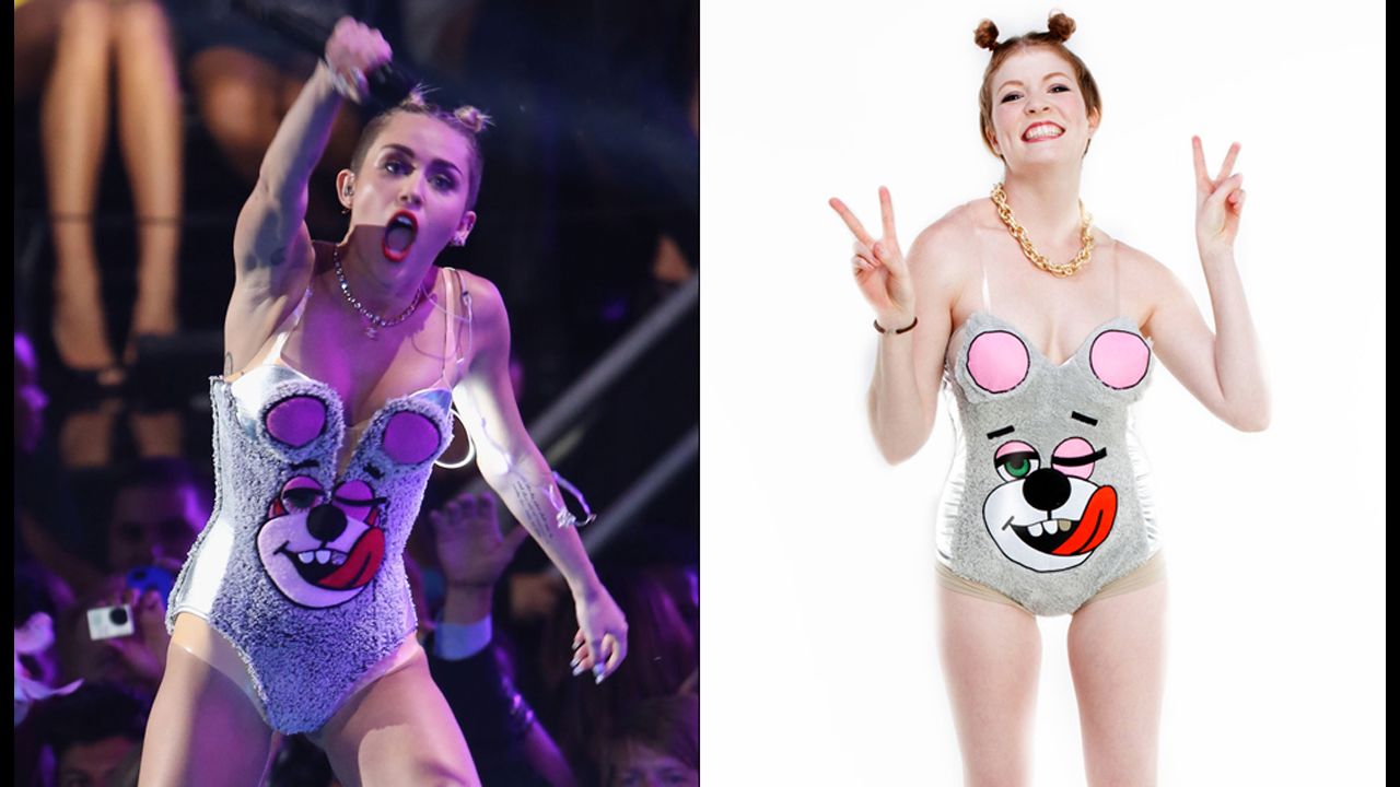 Get ready to see a few Miley Cyrus clones on fright night, possibly dressed in this "Twerkin Teddy."