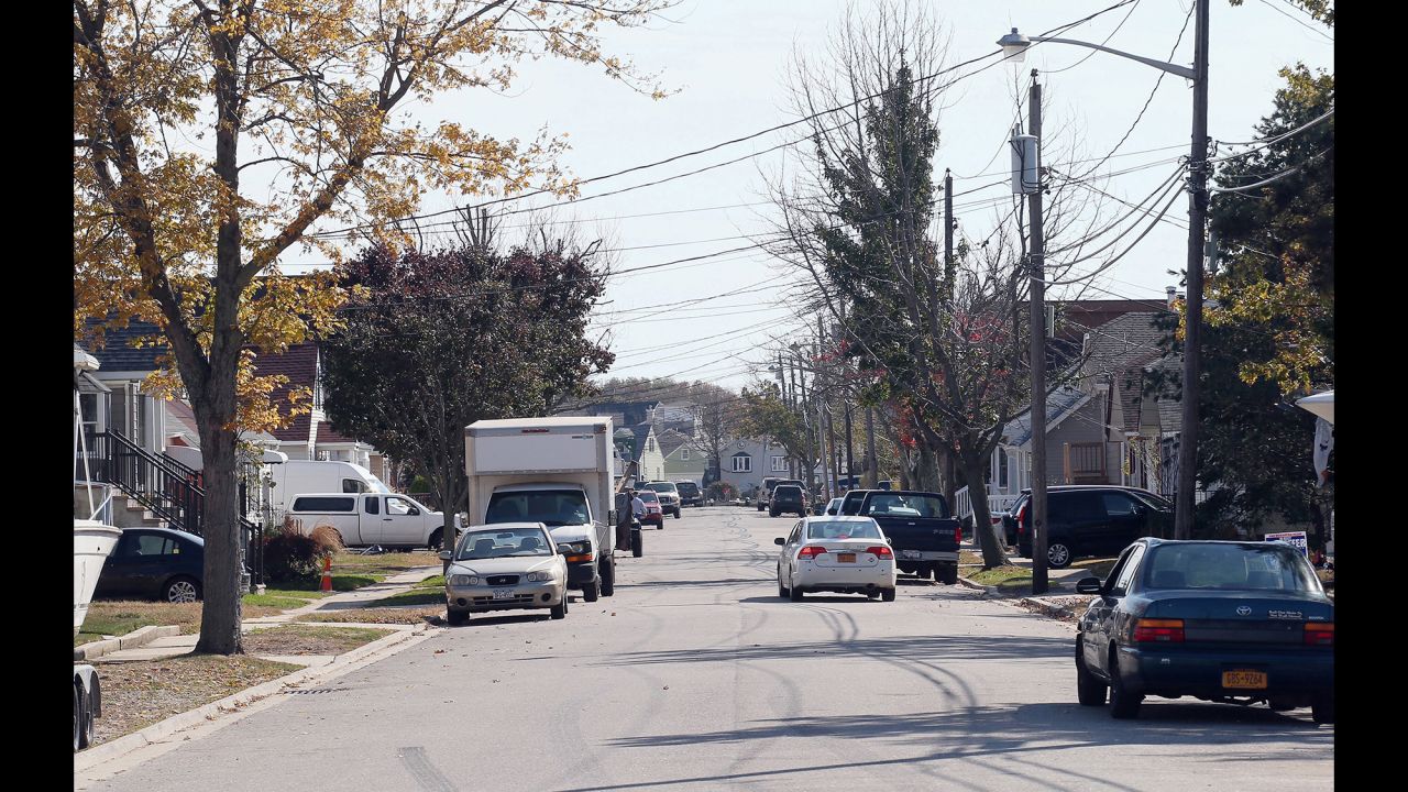 South 9th Street is dry and calm on October 22.